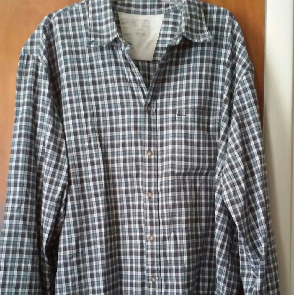 Arrow Button up Long Sleeve Shirt XXL